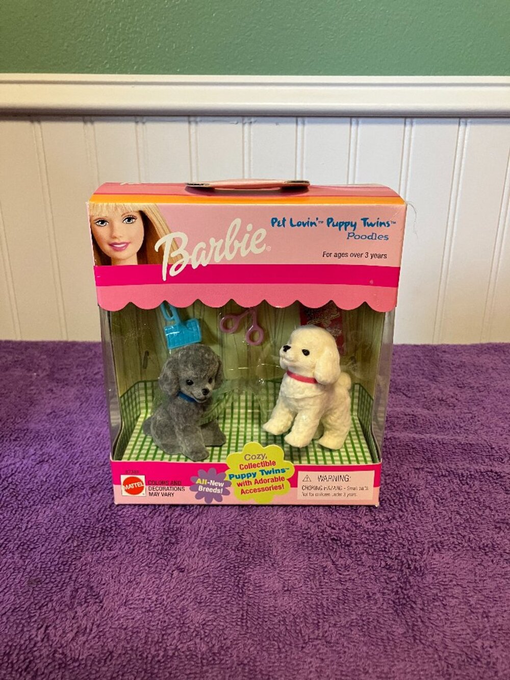 Barbie Pet Lovin Puppy Twins - Poodles